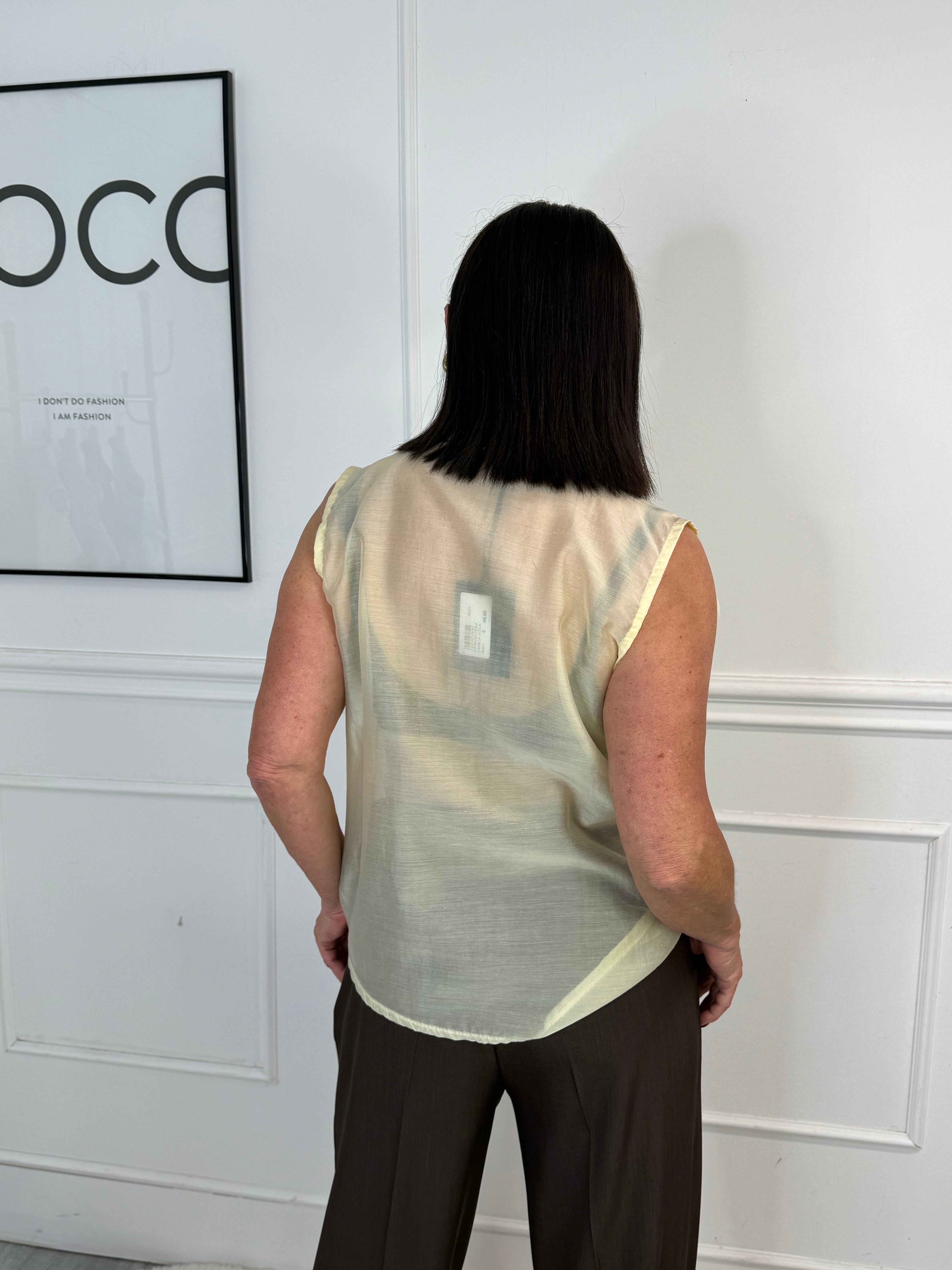 Blusa Voilà Gialla