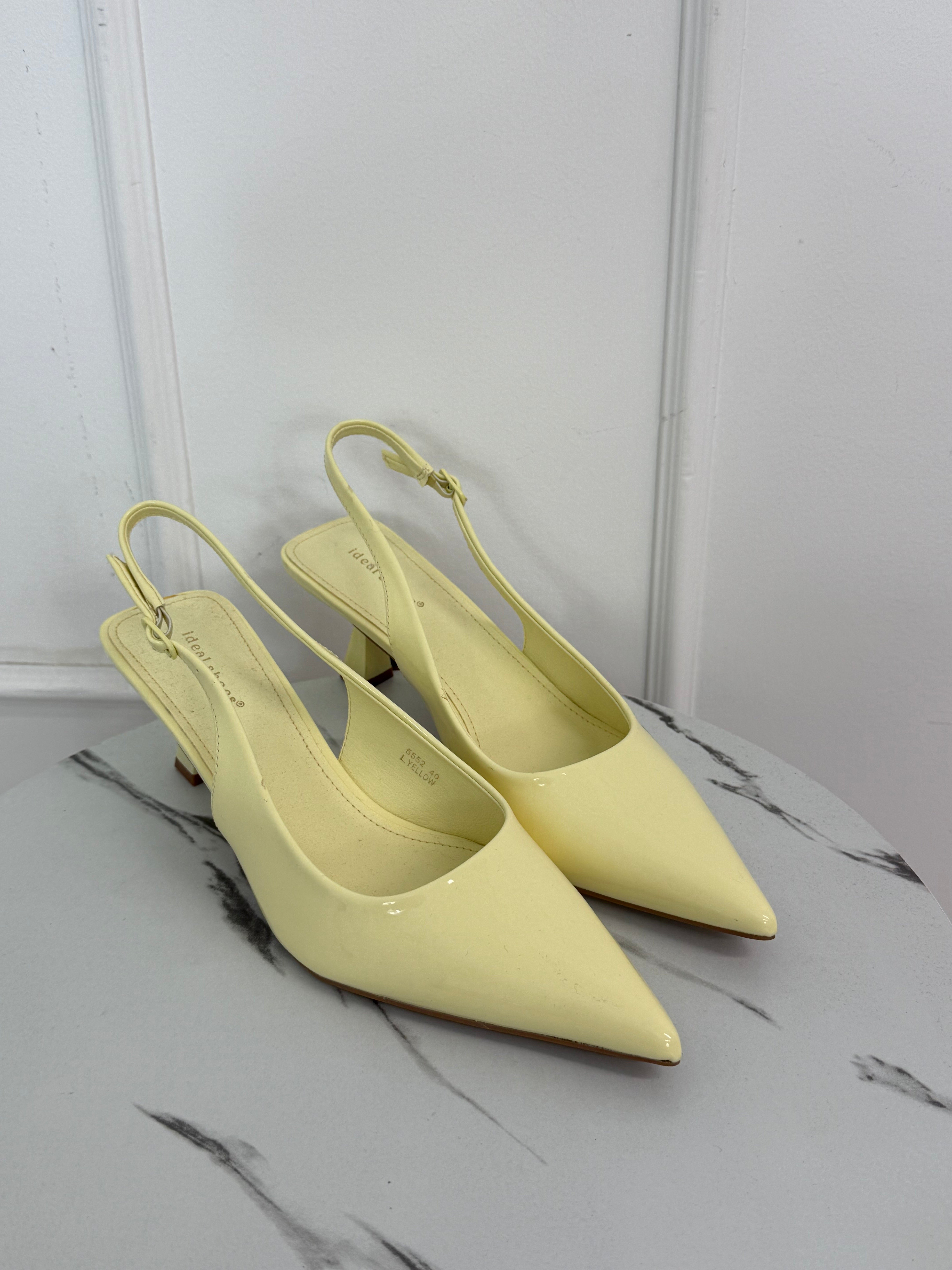 Slingback Color Giallo