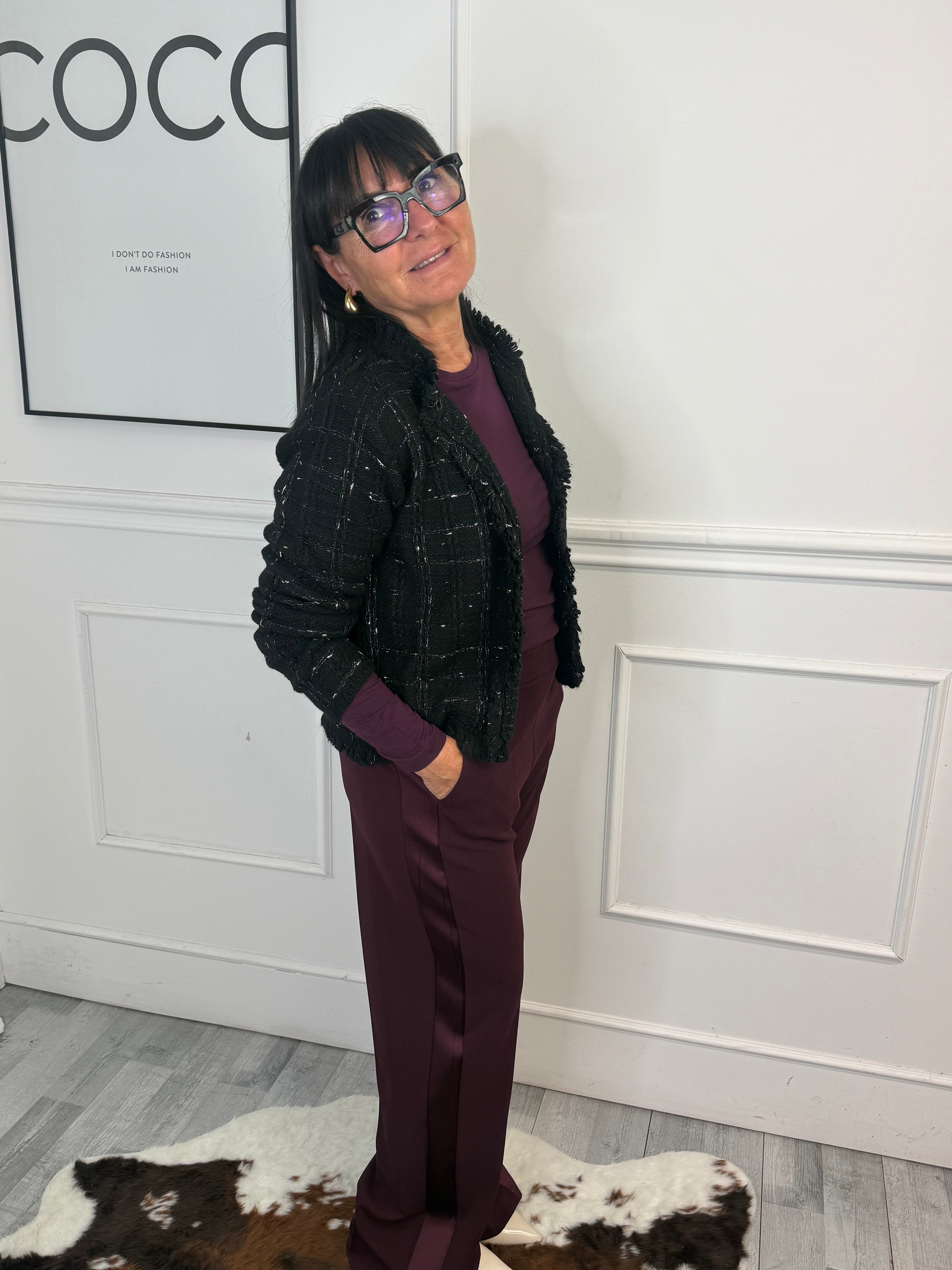 Cardigan Bruno Nero Kocca