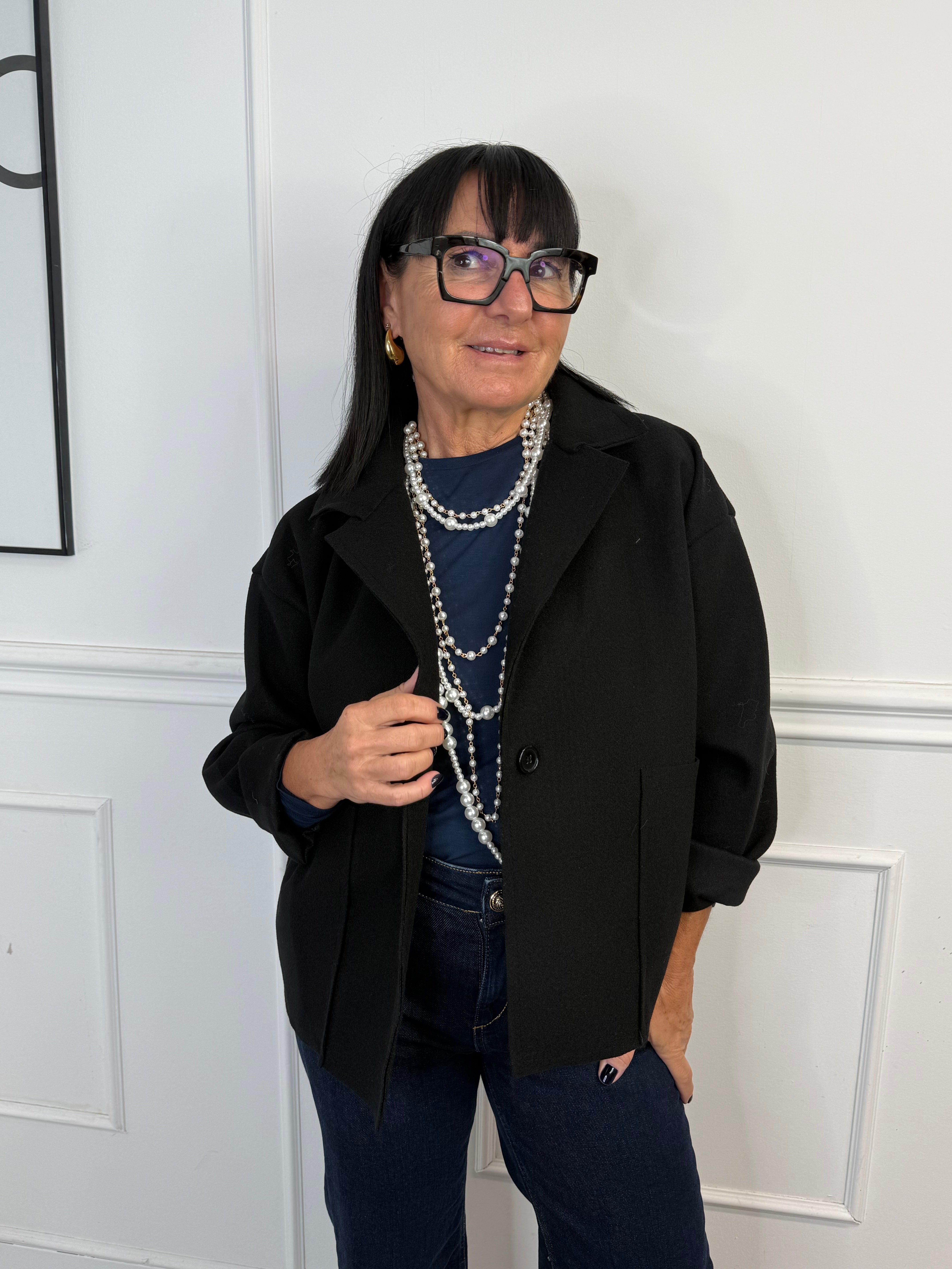 Giubbino Sporty Nero