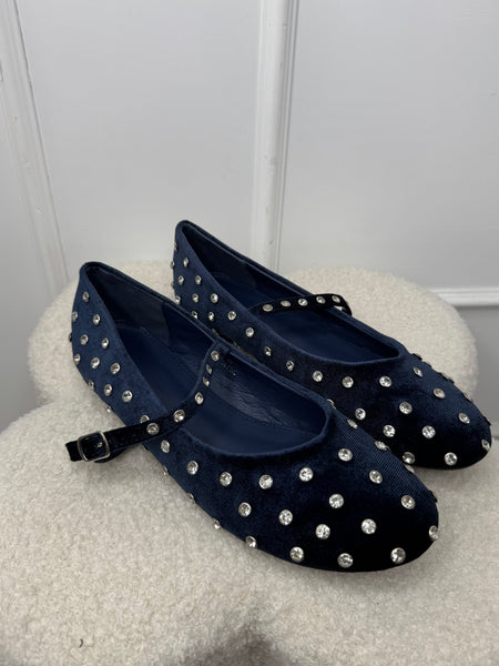 Ballerine Luce Blu