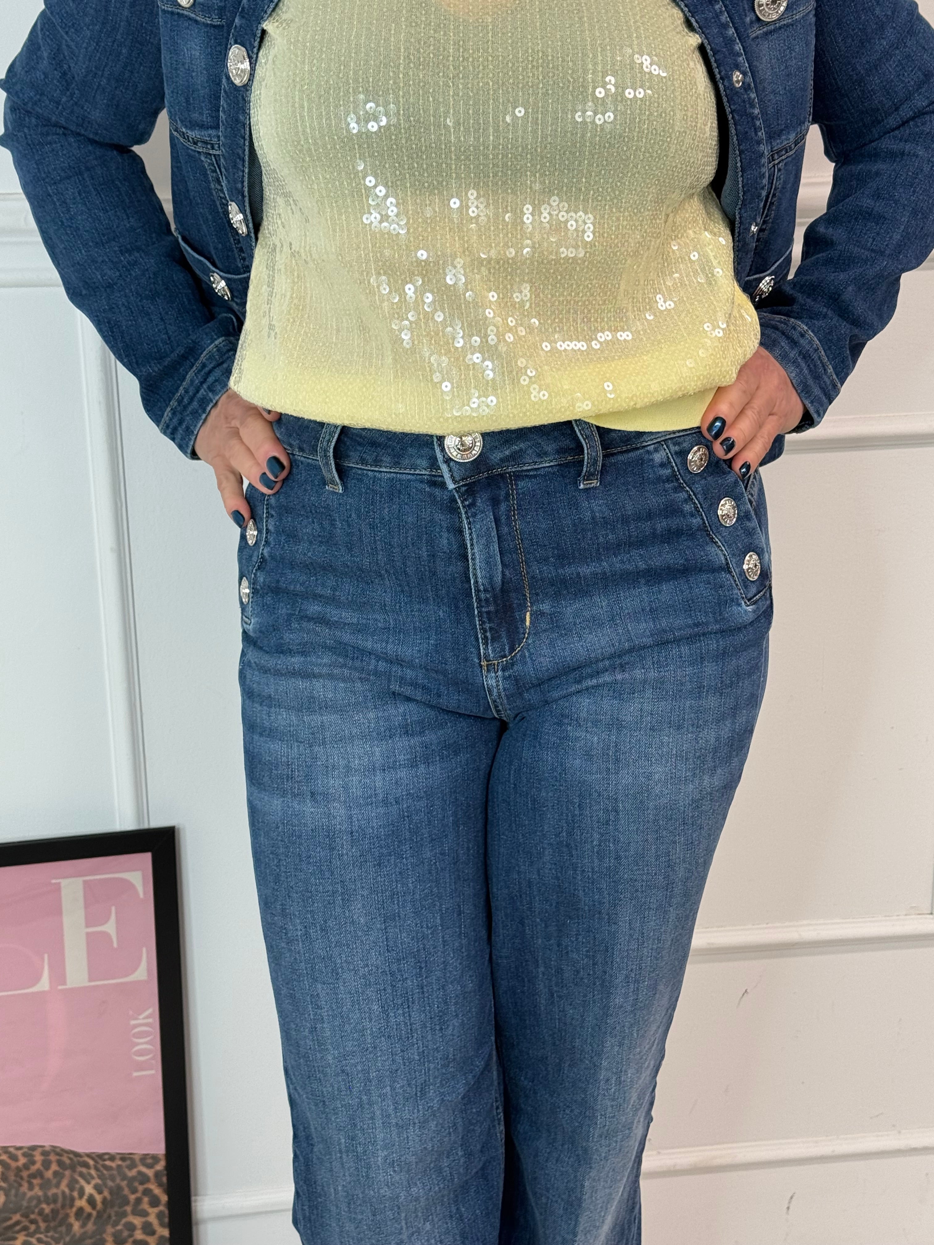 Jeans Flare Bottom LiuJo