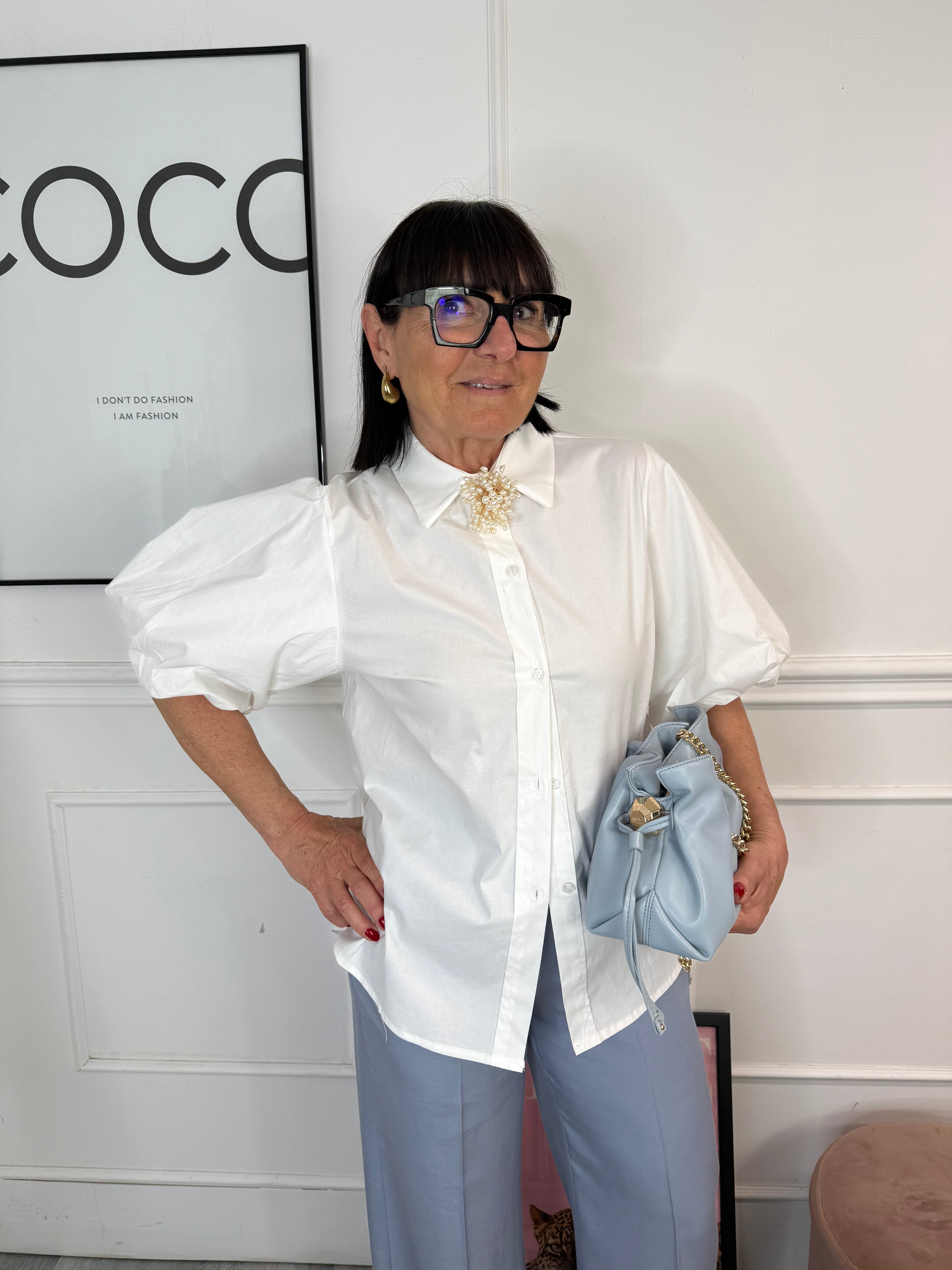 Camicia Bon Bon Bianca