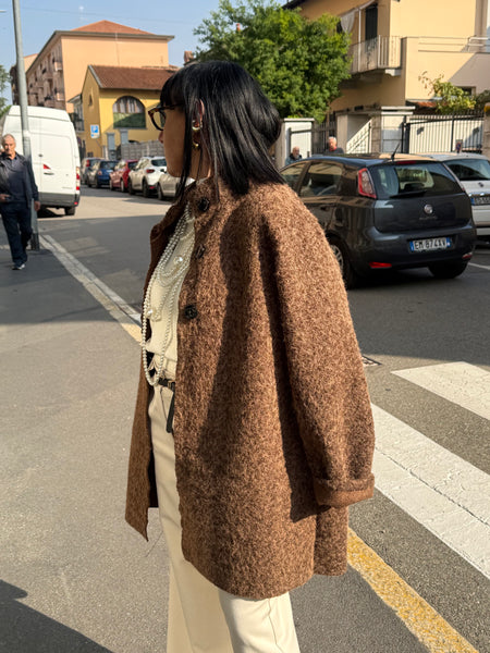 Cappotto Glam Marrone