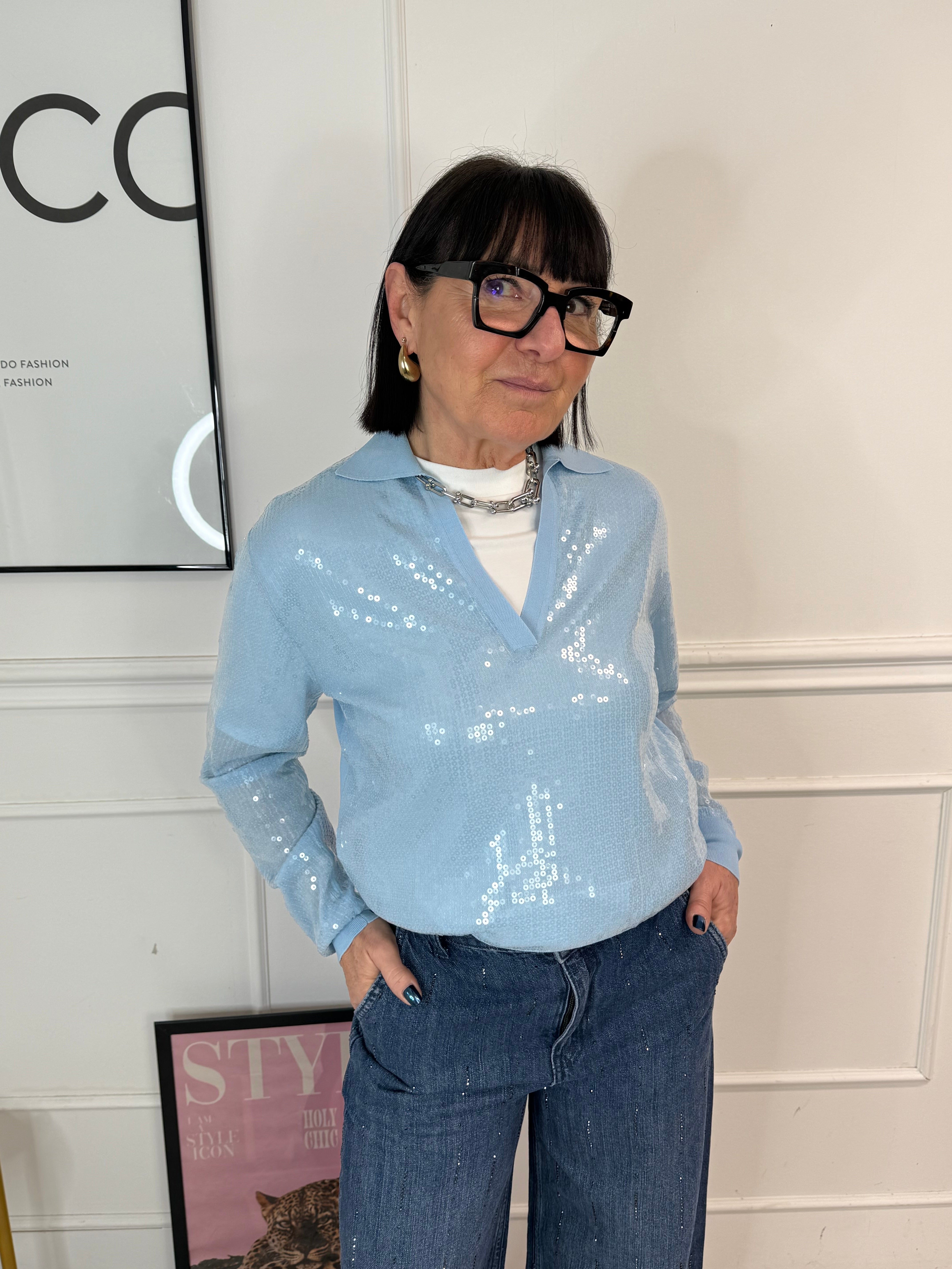 Maglia Paillettes LiuJo