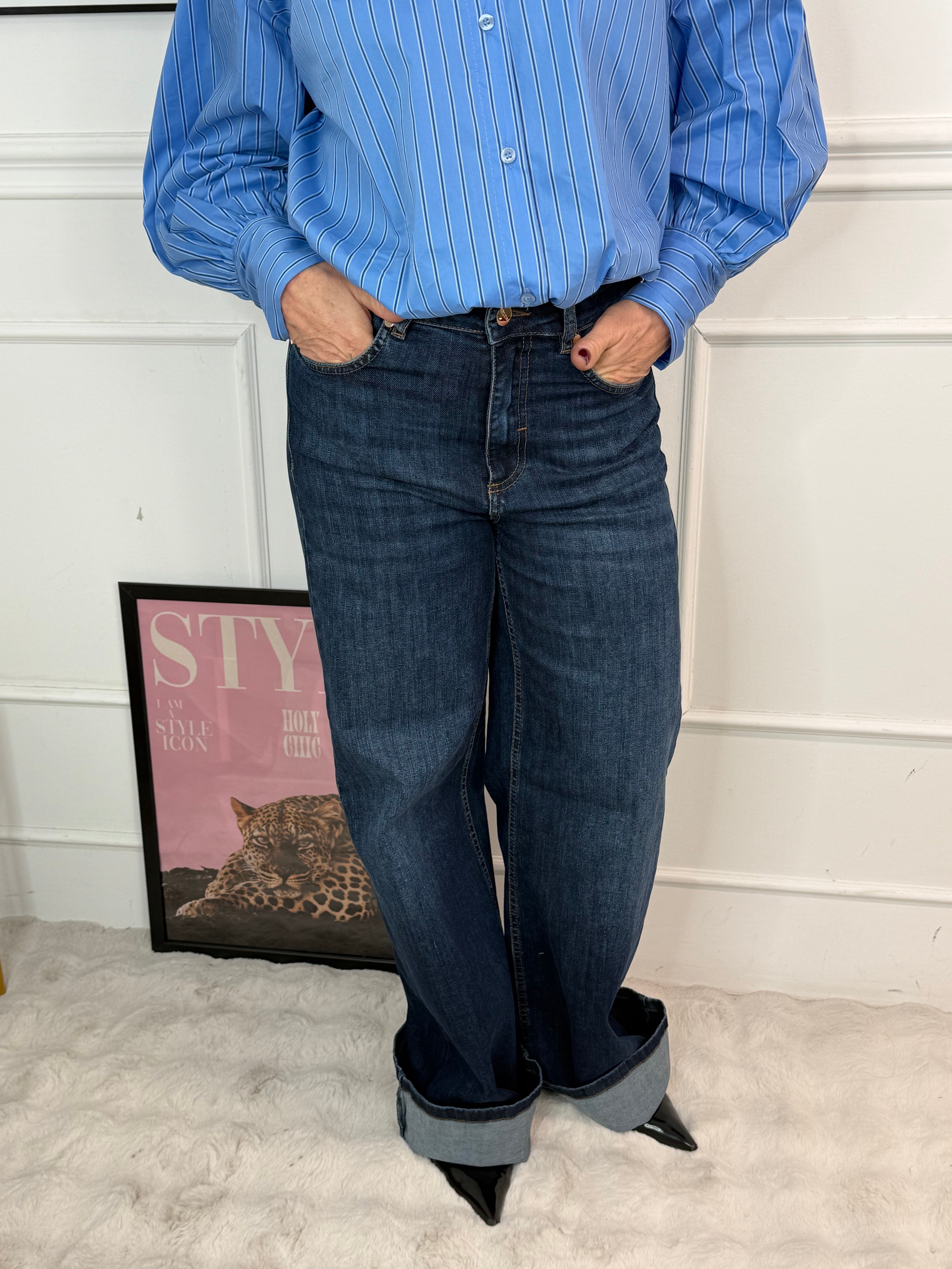 Jeans Wide Leg Nina IBlues