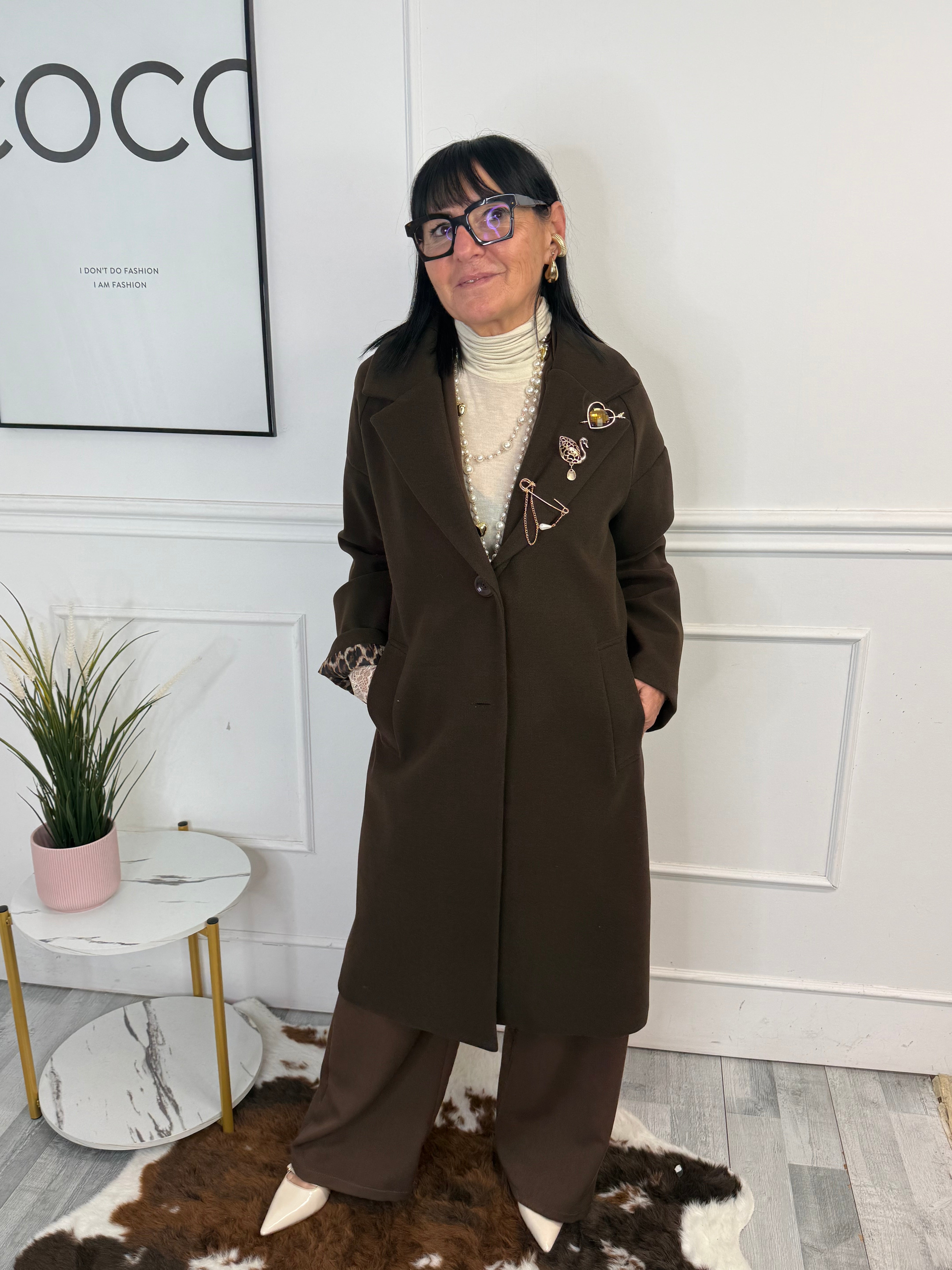 Cappotto Vogue Marrone