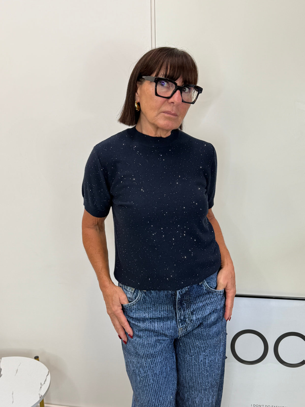 Maglia Glossy Blu