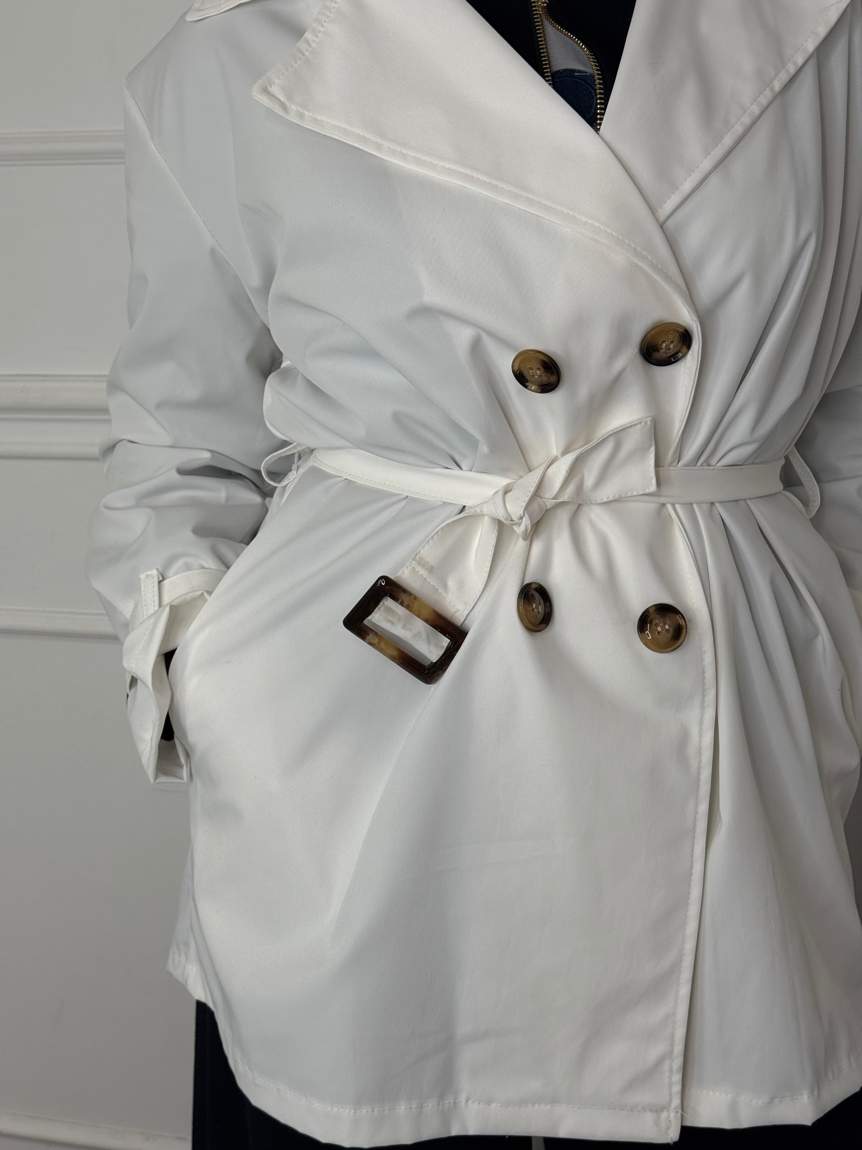 Trench London Bianco