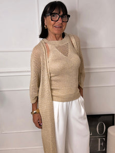 Cardigan Portofino Oro