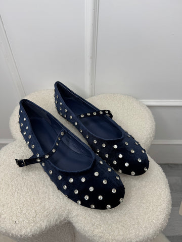 Ballerine Luce Blu
