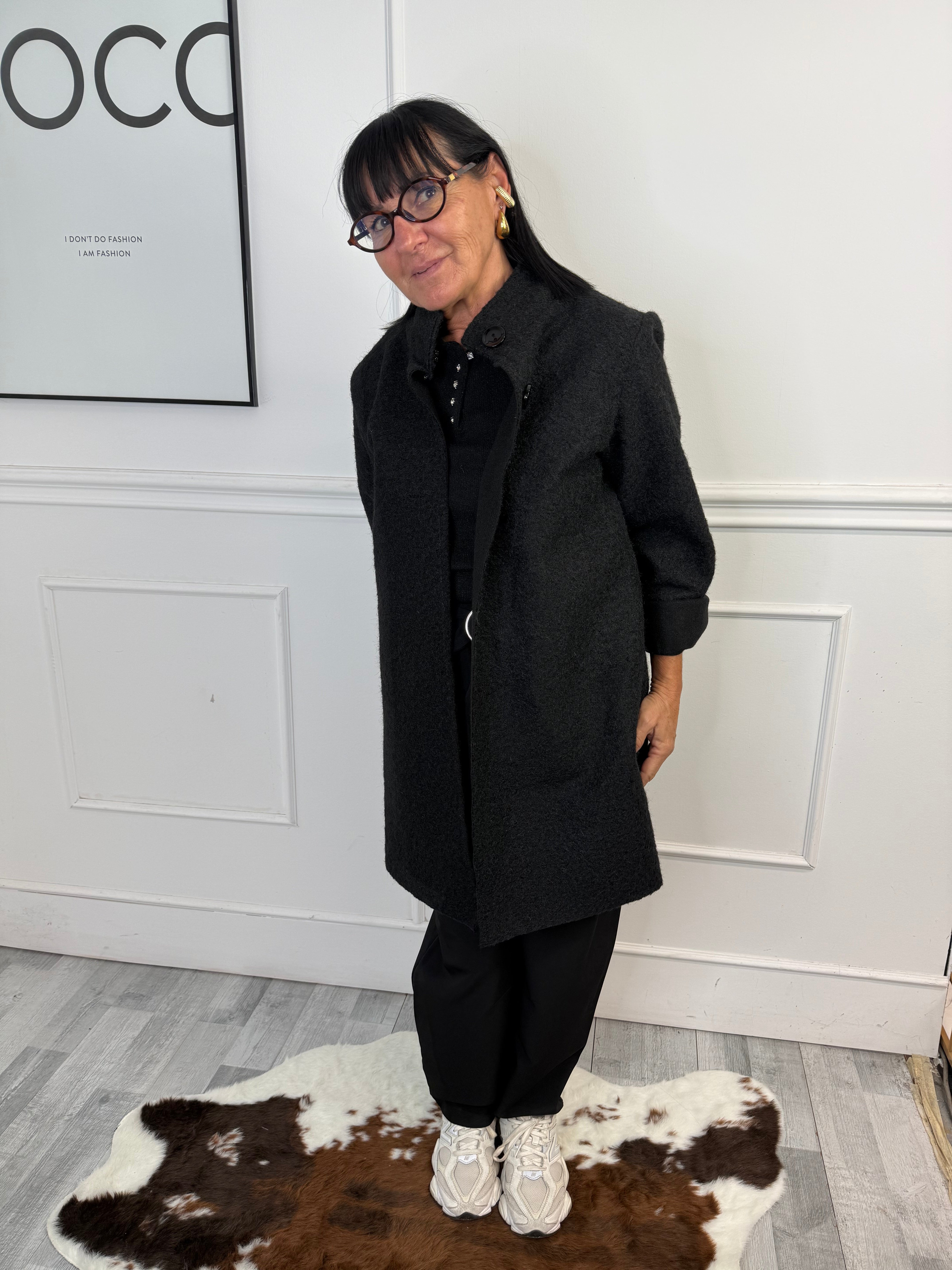 Cappottino Glam Nero