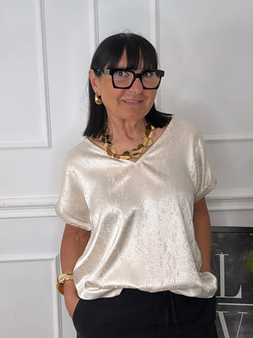 Blusa Amalia Avorio