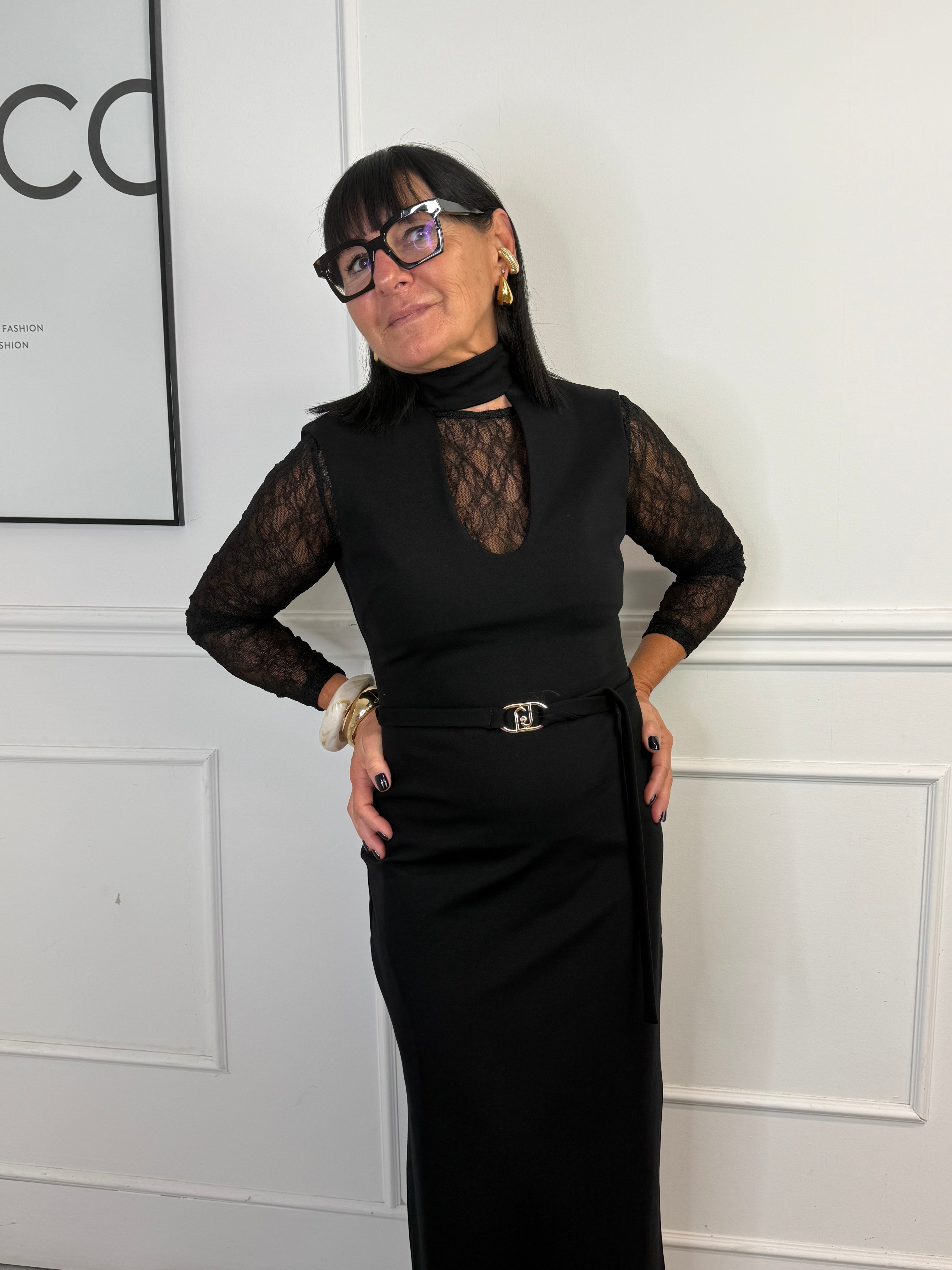 Abito Divine Nero LiuJo