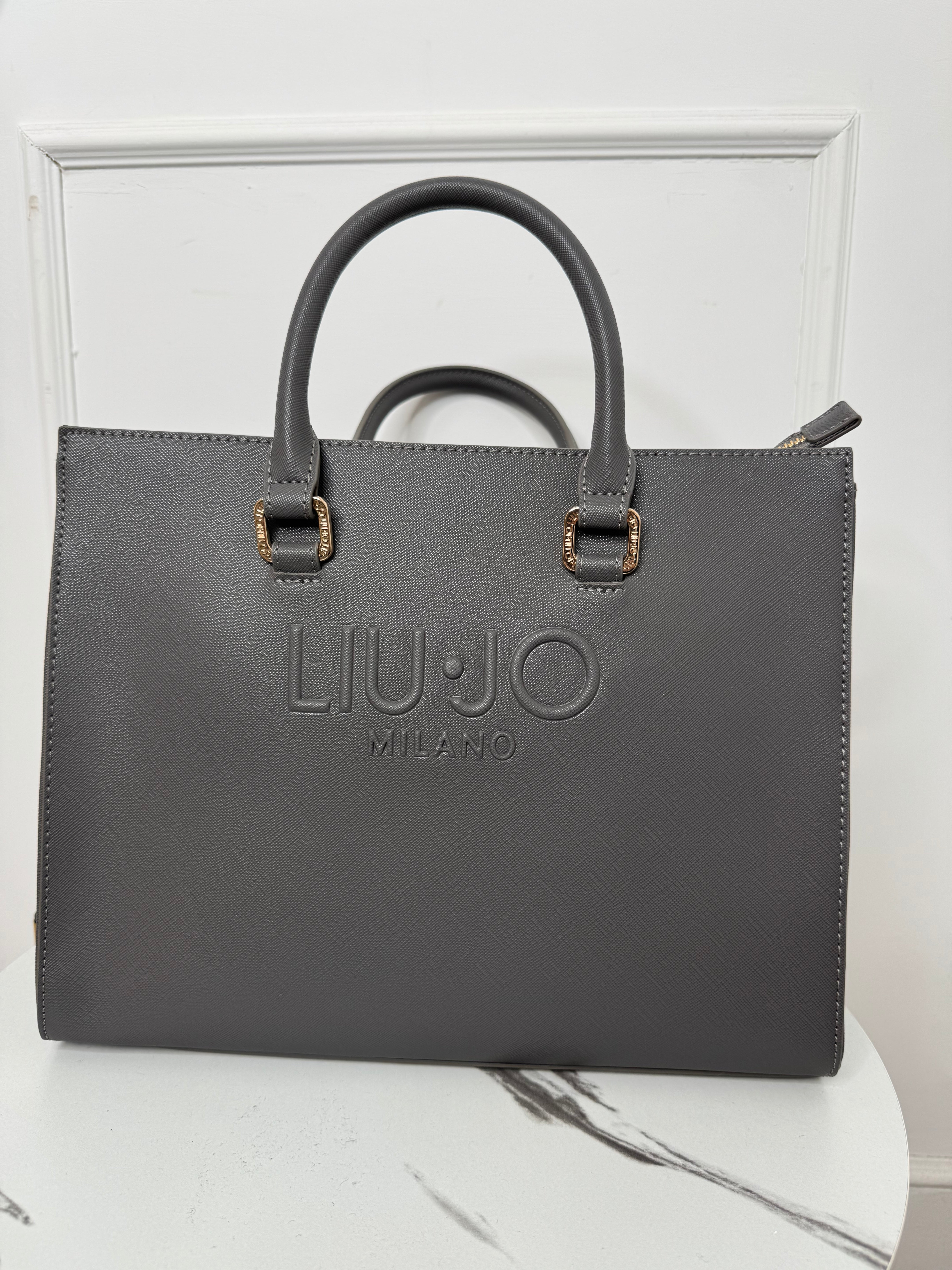 Shopping Bag grande grigio