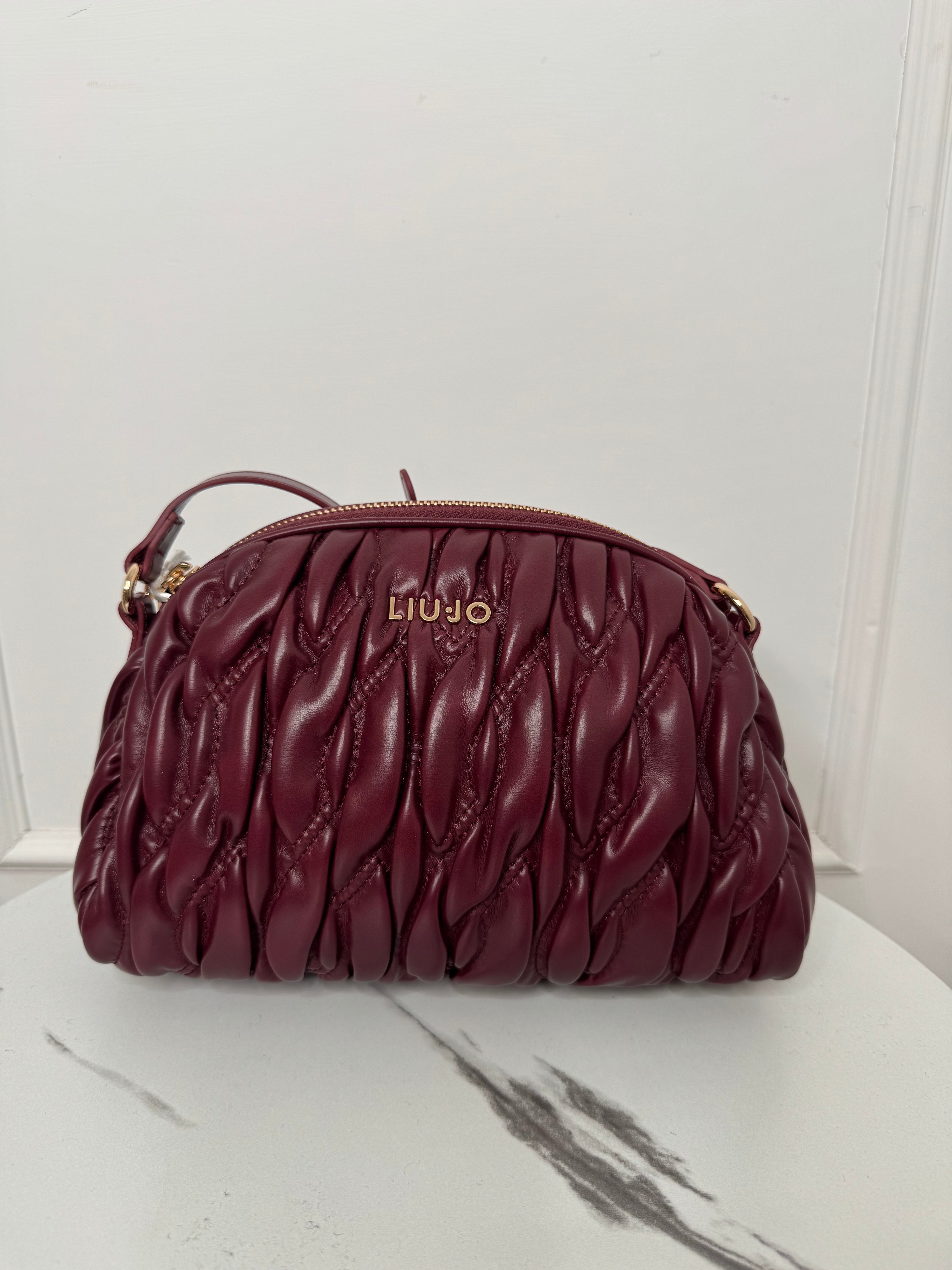 Borsa Matelasse Bordeaux