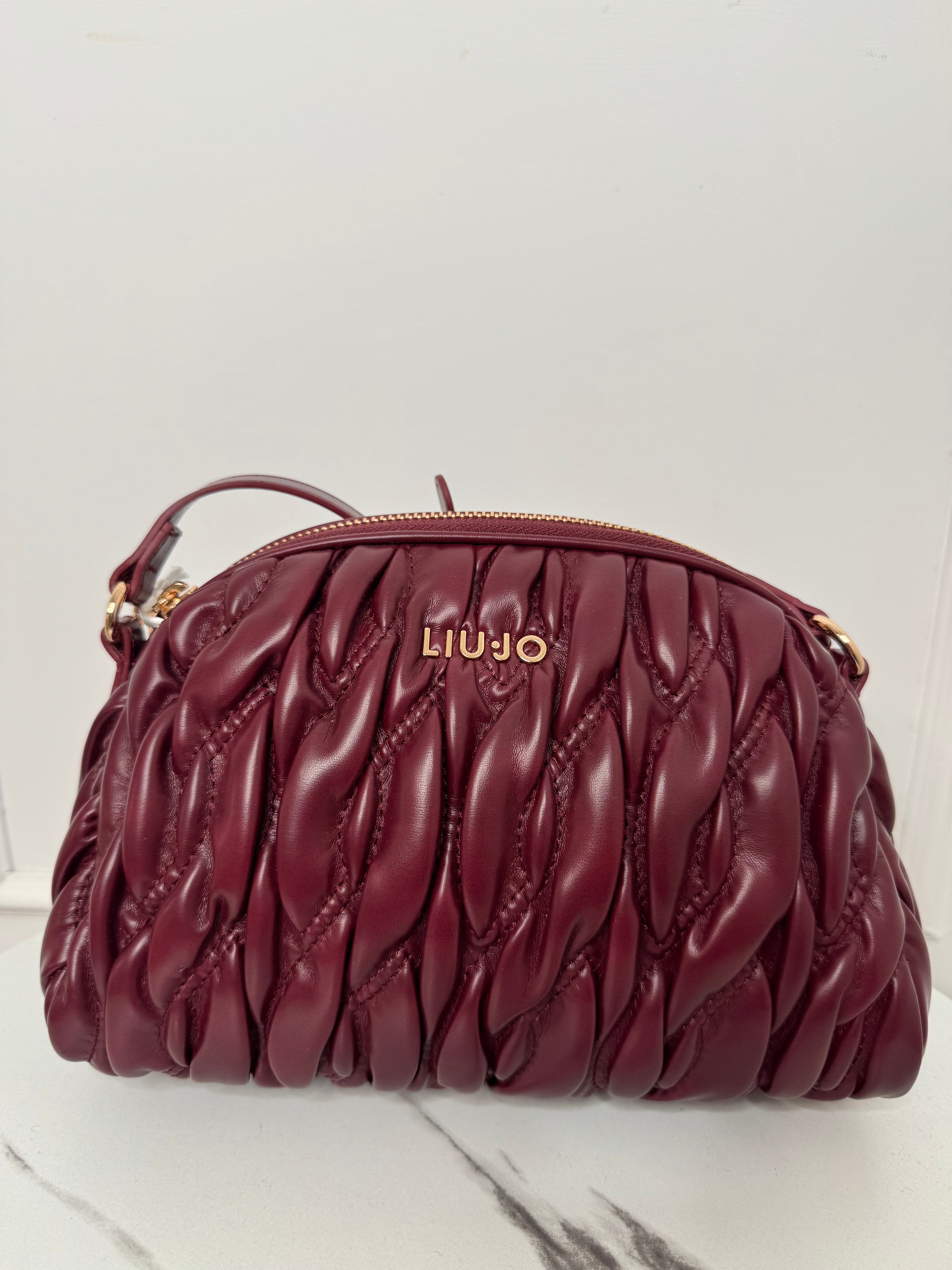 Borsa Matelasse Bordeaux