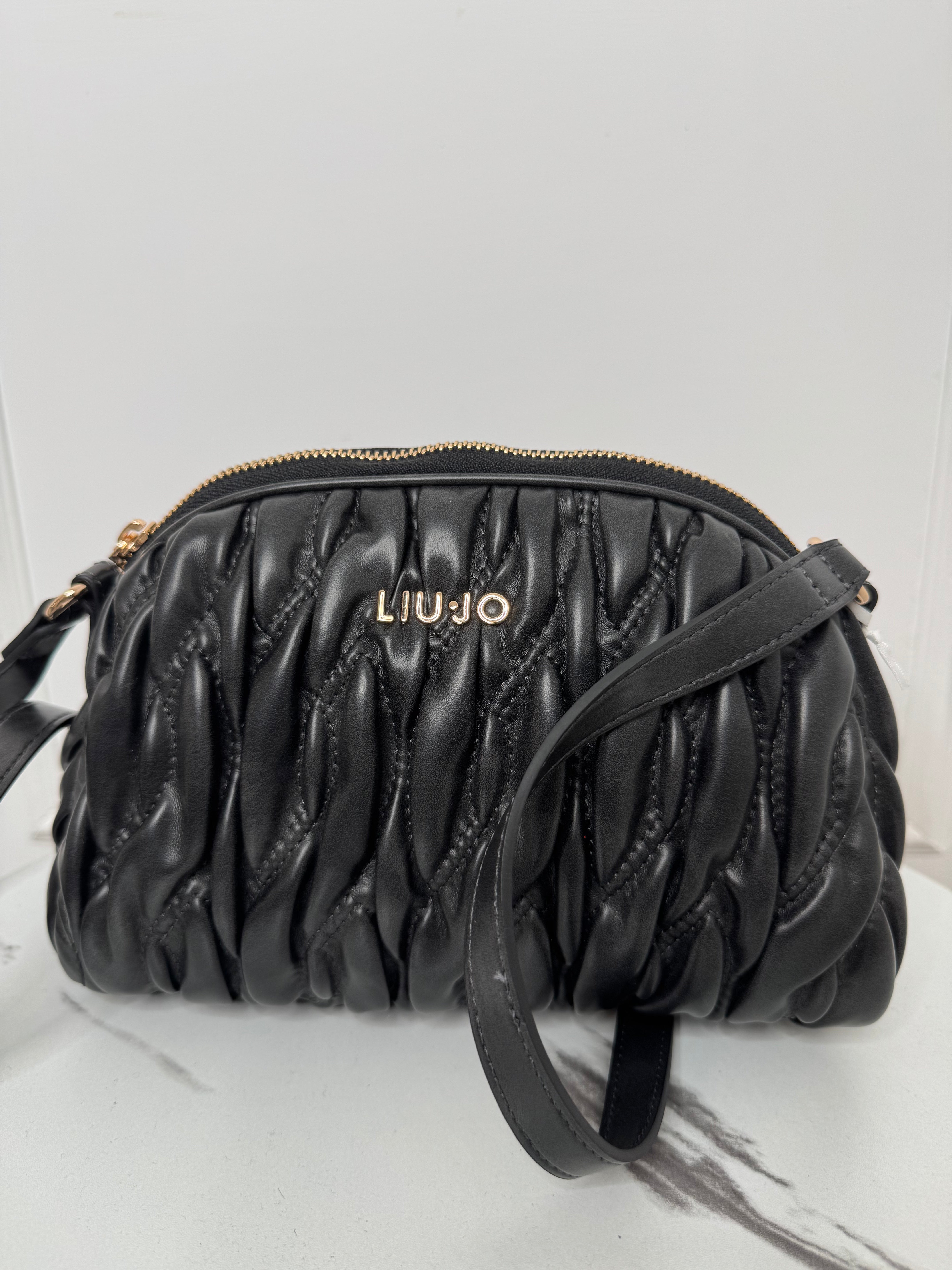 Borsa matelasse nero