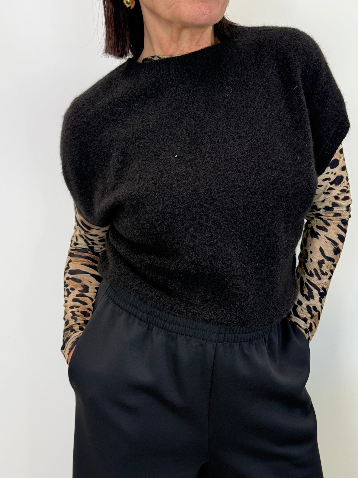 Gilet Amelia Nero